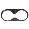 Carbon Fiber Style Cup Holder Cover Trim Car Interior Accessories Replacement for Ford Ranger T6 P375 2015‑2021