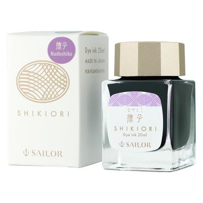 Sailor fountain pen Fountain Pen Bottle Ink SHIKIORI Nadeshiko Dye 20ml -Shikiori-Sansui 13-1008-231