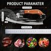 Effortless Chef Knife, Meat Cutting Knife,household Vegetable and Fruit Slicing Knife,kitchen Stainless Steel Forging Knife