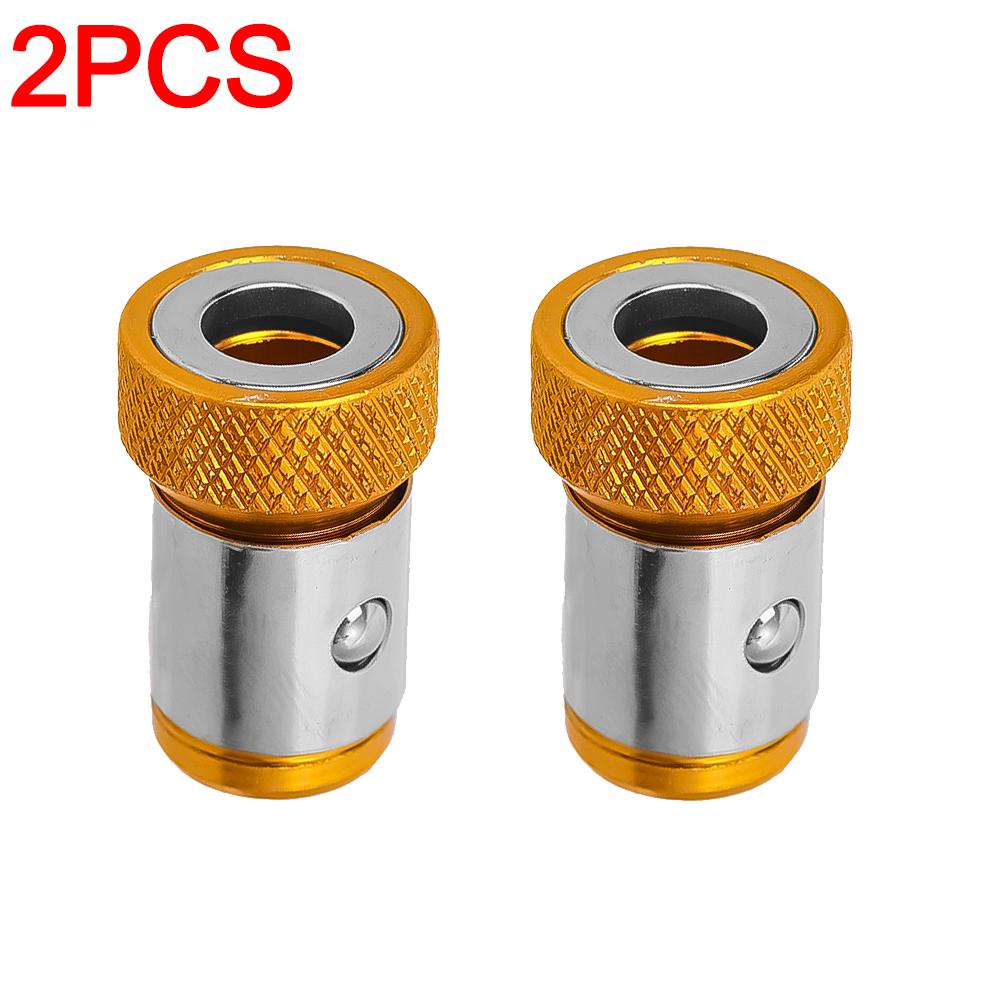 Electric Phillips Magnetic Rings Screwdriver Bit Holder Universal Alloy Anti-corrosion Strong Magnetizer Power Hand Tools
