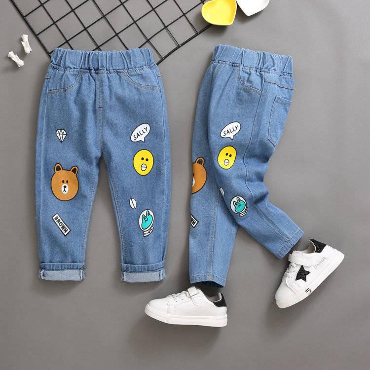 Trendy Boys' Denim Pants for Spring & Autumn