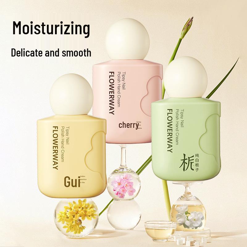 Fragrant Anti-Wrinkle Hand & Nail Cream - Firming, Moisturizing, Non-Greasy, Genuine