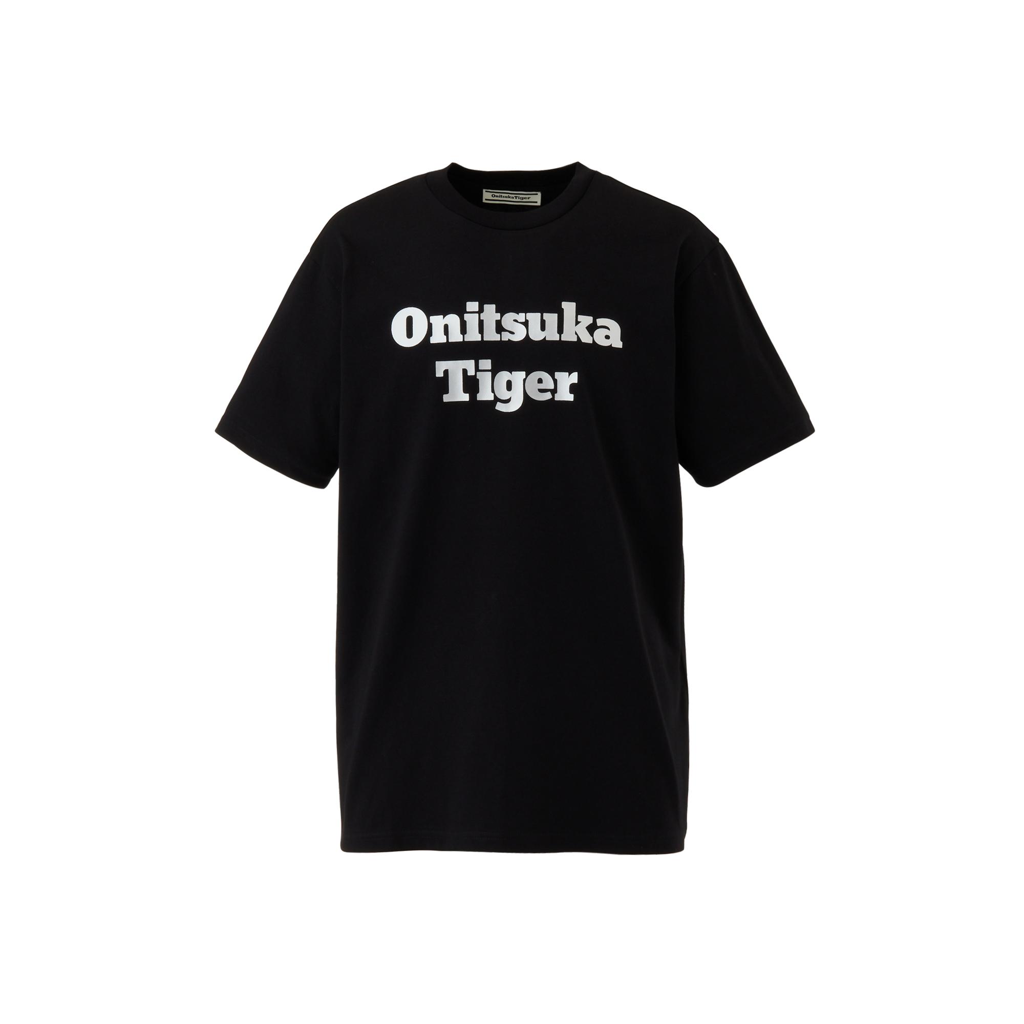Onitsuka Tiger T Shirt Unisex Black 2183b456-002 L