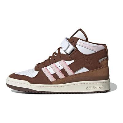 Forum Mid Chocolate To My Strawberry Unisex Sneakers White Cloud-White Light-Pink GY6802