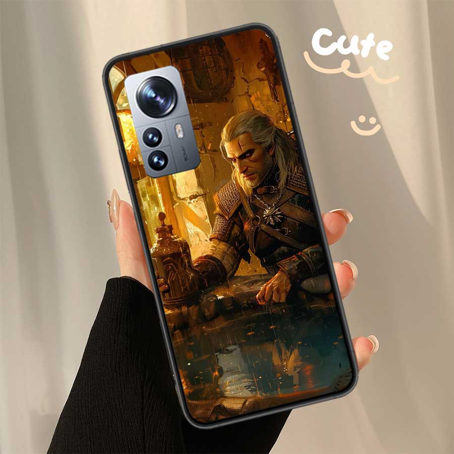 W-WitcherS Game Phone Case For Xiaomi Poco F7 Mi 14 Ultra 15 13 12 Pro 11T 10T 12T Pro 12X 11i 11 10 Lite 5G 9 8 Cover Capa Coqu