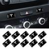 10/20 Stück 3D Mode Auto Innenraum Epoxid Karosserie Aufkleber Für Model 3 Model S Model X Y Keyless Schutz Halter Auto Zubehör
