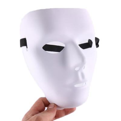 מסכת ליל כל הקדושים מגניבה מ-PVC של Kamen Rider Ghost ריקוד היפ הופ מסכה לבנה עם אורות לילה