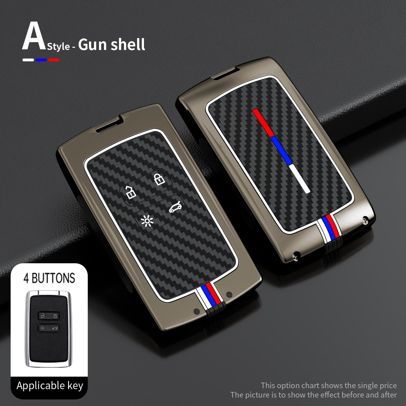 

Zinc Alloy Car Key Case Cover For Renault Koleos Kadjar Scenic Megane Sandero Espace Clio Captur Kangoo Laguna Talisman Twingo