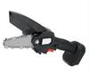 4inches 1200W Electric Chain Saw Handheld Woodworking Logging Saw For 18V Battery