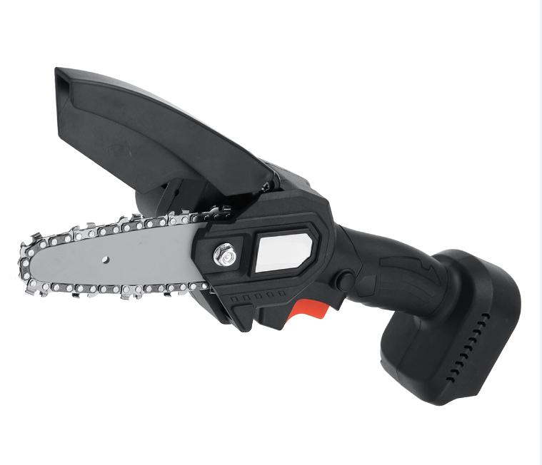 4inches 1200W Electric Chain Saw Handheld Woodworking Logging Saw For 18V Battery