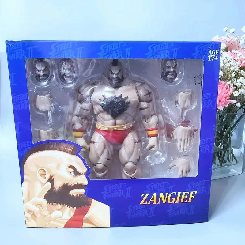 Game Street Fighter Zangief Action Figure Storm Toys ZANGIEF Figurine Model Toys SF The Final Challengers Collection Doll Gifts