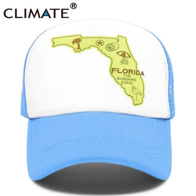 Buy Climate Florida Trucker Cap Hat Sun 