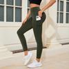 Womens High Waist Solid Yoga Leggings Slim Fit Tights Running Fitness Outdoor Sports