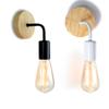 Vintage Wall Lamp E27 Hemp Rope Retro Sconce Wall Light Fixture Nordic Modern Bedroom Beside Living Room For Home Decor