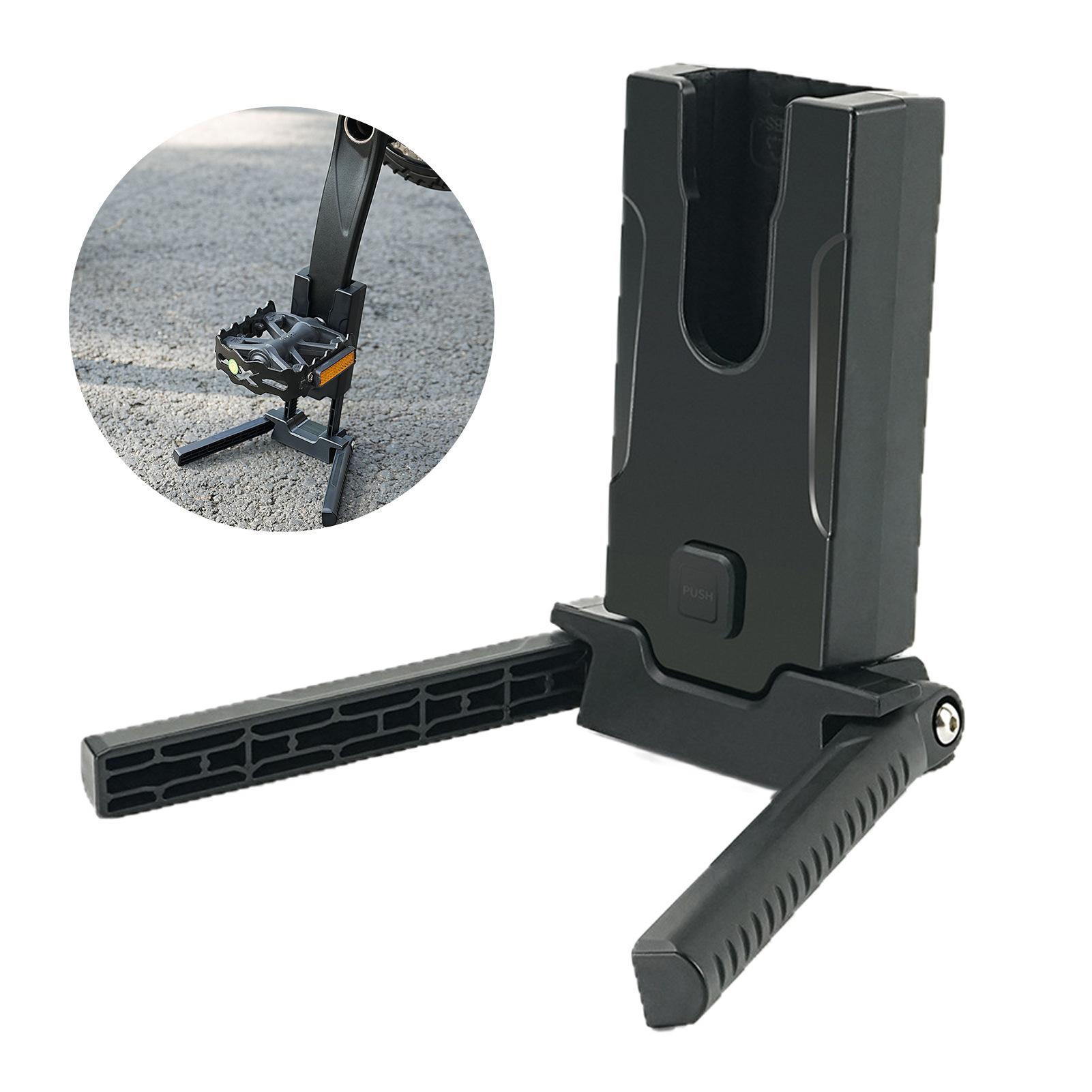

Bicycle Single Side Kickstand Foldable Portable Parking Support Bracket Stand For Mountain Road Bike чёрный