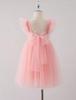 2025 New Girls' Summer Bowknot Mesh Dress - Lightweight Children's Fashion