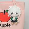 15cm Danganronpa Plush Pendant Nagito Komaeda Stuffed Doll Keychain Bag Accessories Cosplay Props Keyring Toy Gift for Fans