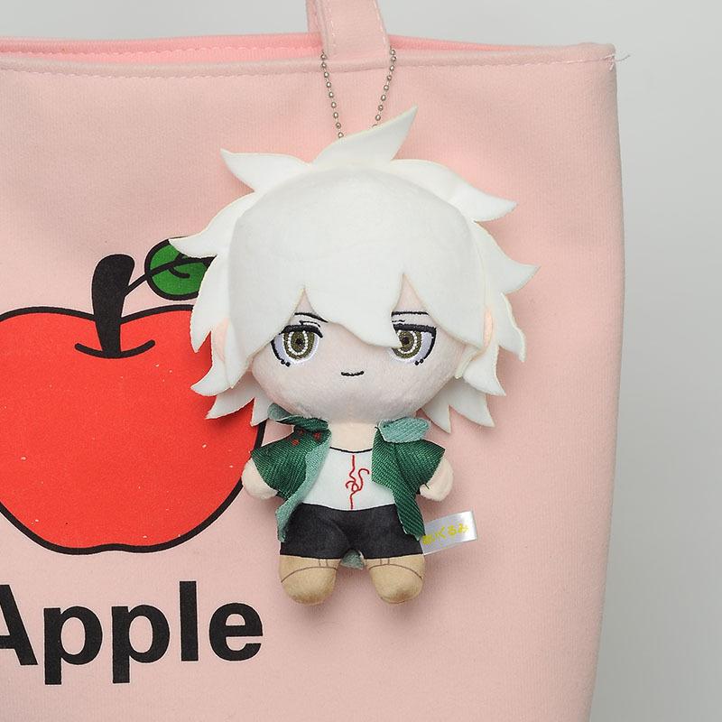 15cm Danganronpa Plush Pendant Nagito Komaeda Stuffed Doll Keychain Bag Accessories Cosplay Props Keyring Toy Gift for Fans
