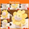 Adorable Sunflower Plush Toy Snake Year Of The Snake Zodiac Mascot Gift For Weddings And Company Events