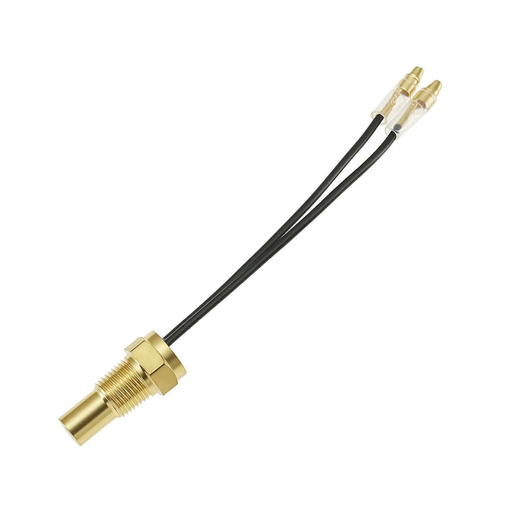 MAIMEIMI Red Yellow Light 2" 52MM Water Temperature Gauge with Temp Sensor 10MM Waterproof IP67 for Auto Car Boat Yacht 12V24V