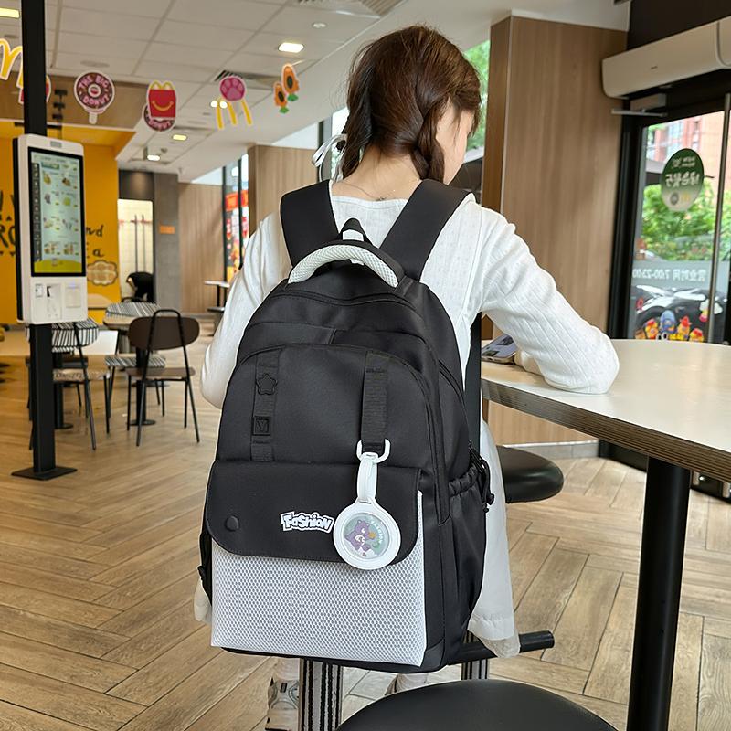 Women's Backpack Junior High School Student Schoolbag Lightweight Large Capacity Backpack