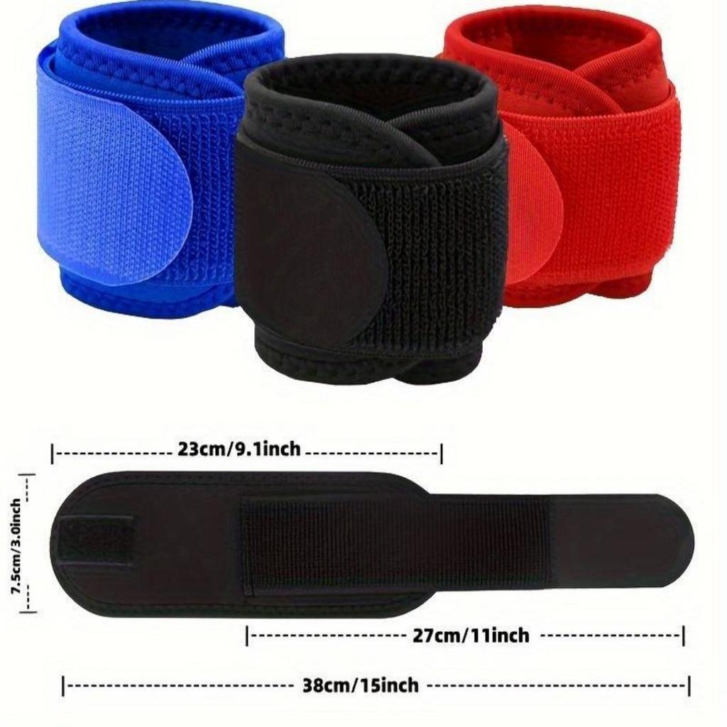 2Pcs Pressure Wristbands, Elastic Wrist Guard For Weightlifting, Badminton, Basketball, Sports Protective Gear