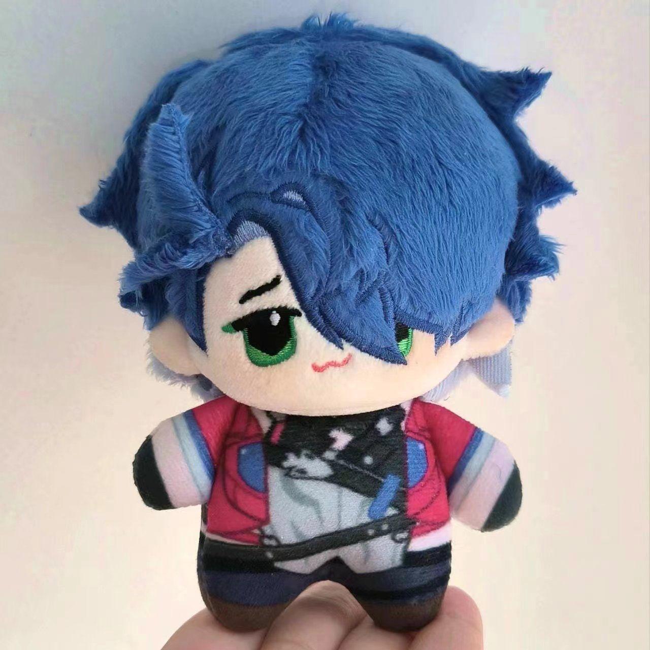 Spiel Honkai Star Rail Sampo Koski Plüschtiere Puppe Anime Sampo Koski Weicher Gefüllter Plüsch Anhänger Rucksack Schlüsselanhänger Geburtstagsgeschenk 10CM gray