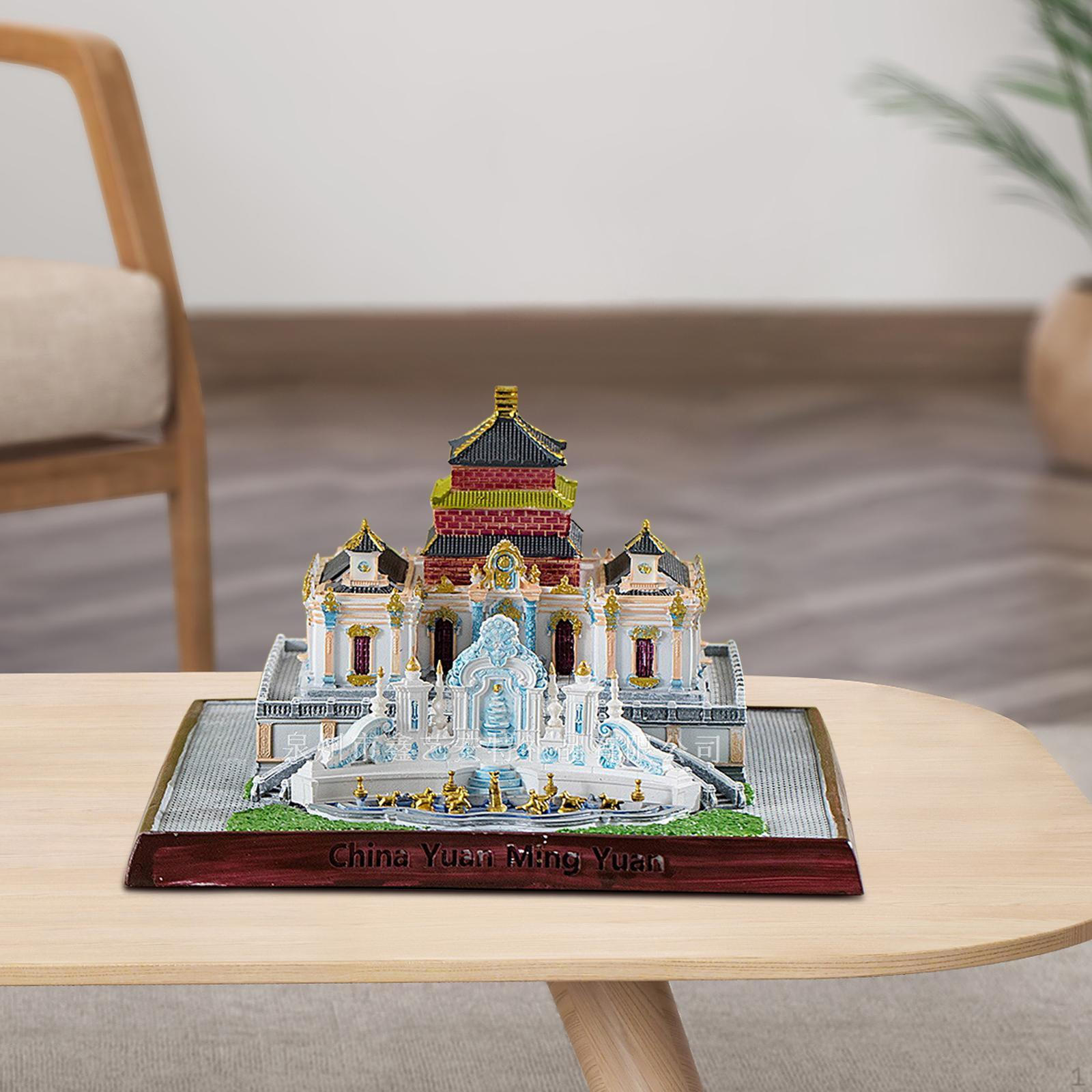 

Модели старого летнего дворца, сувенирная копия модели, скульптура Юаньминъюань для входа