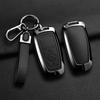 Zinc Alloy Leather For Lincoln Corsair Nautilus Aviator Navigator Continental Car Key Case Shell Keychain Keyring Car Key Cover