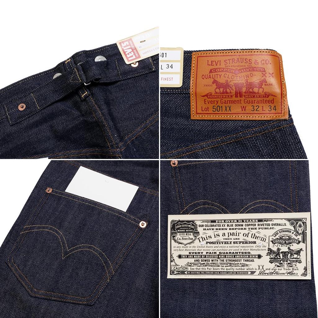 Levi's VINTAGE CLOTHING 1922 501XX RIGID A44100003 (JP, Waist & Inseam, 32, 34, Rigid)