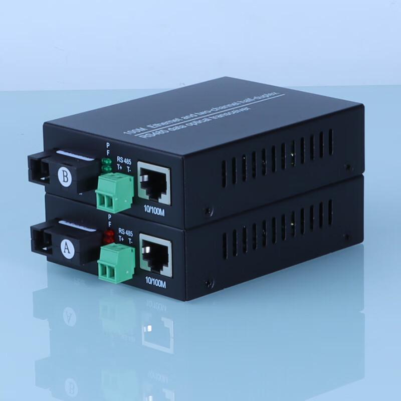 Commercial Grade 100M Ethernet & RS485 Fiber Optic Transceiver