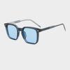 New Retro Square Frame Sunglasses 9811 – Men's Fashionable European & American Style with High-End Cellulose Acetate