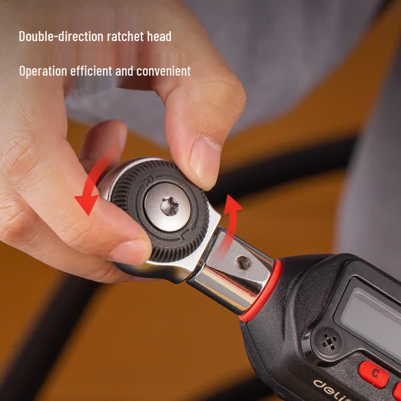Deli 1/4 inch Digital Torque Wrench