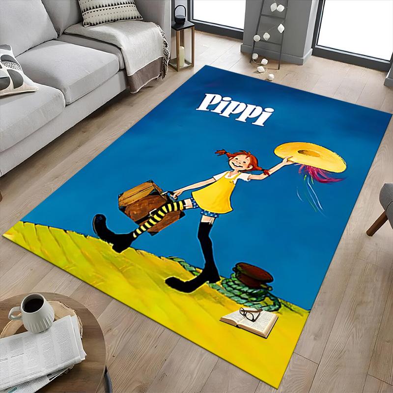 1 buc Pălărie Pippi Șoseta Lungă Extra Mare Covor de Podea Antiderapant, Birou, Familie, Dormitor, Studio Covor Zonă Mare Covor de Interior