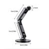 Multifunctional 17mm Ball Base Aluminum Alloy Adhesive Mount Support Suitable for Car Phone Holders & Navigation Systems
