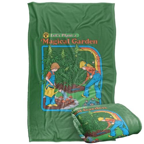 Steven Rhodes Let´s Plant A Magical Garden Soft Touch Blanket