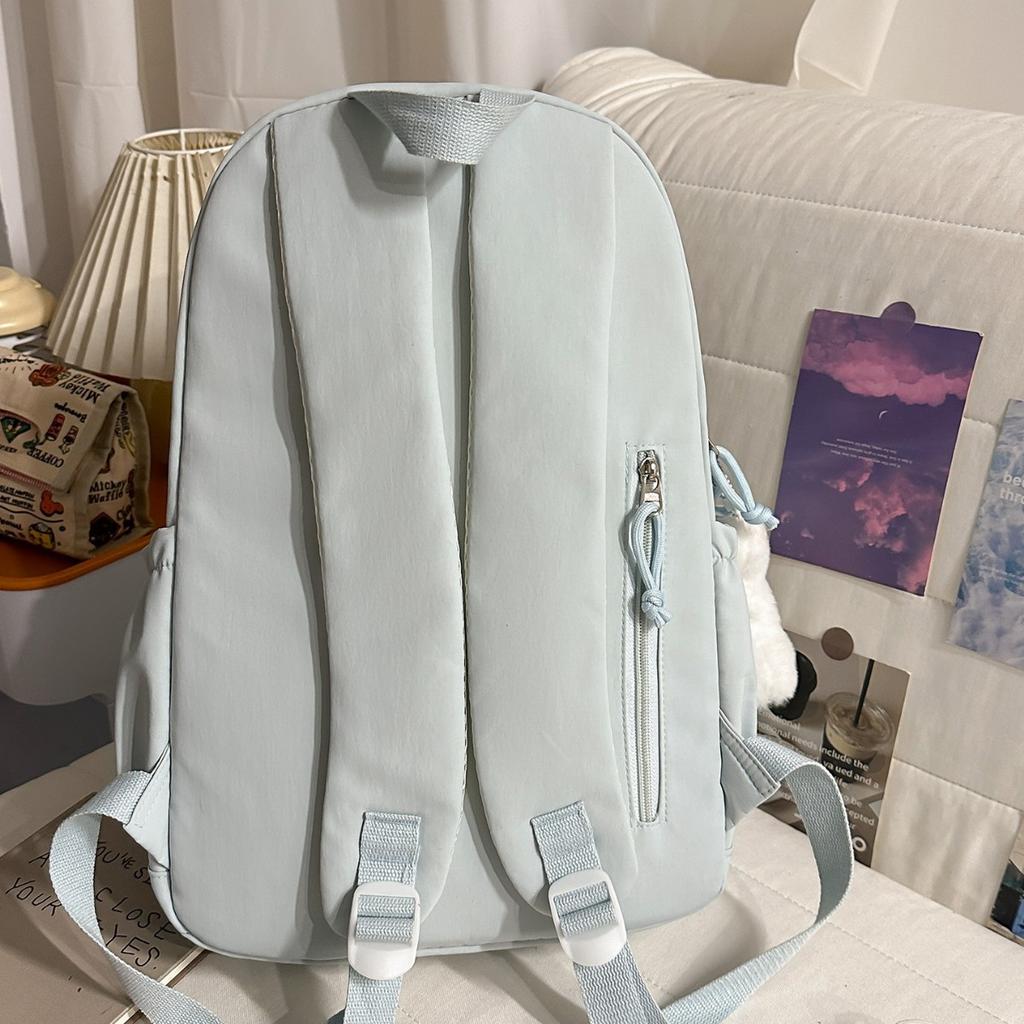 Cartable Design étudiant lycée cartable fille, cartable collège étudiant collège couleur unie étudiant collège simple polyvalent