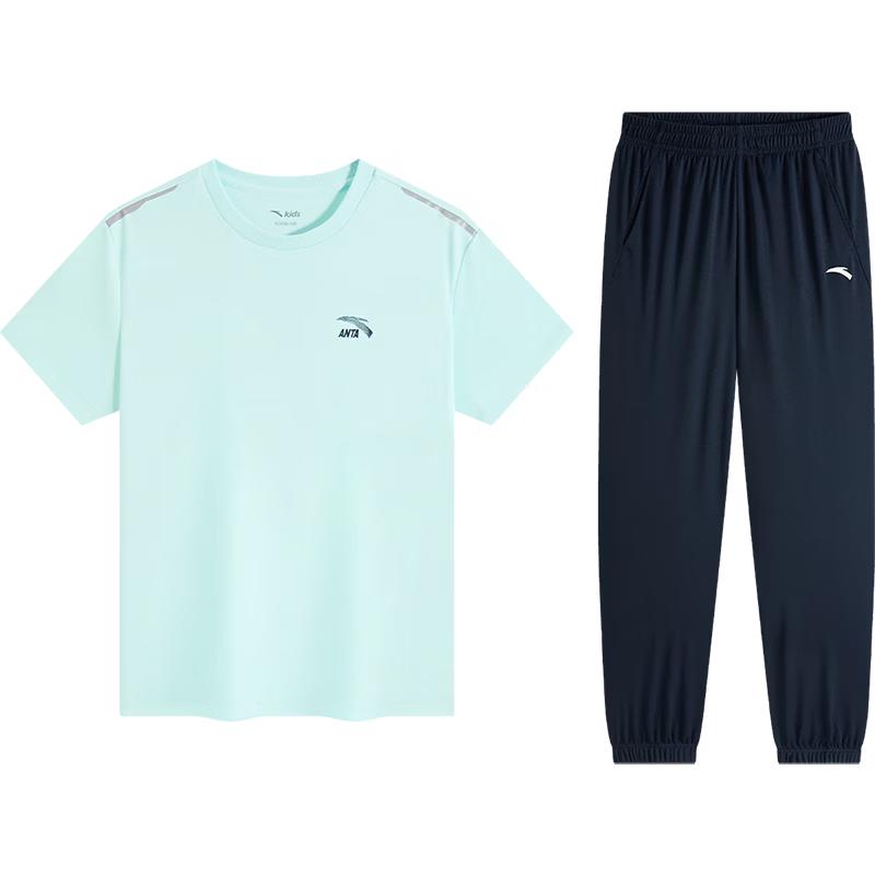 Anta Kids' Summer Training Knit Sports Set A72627704