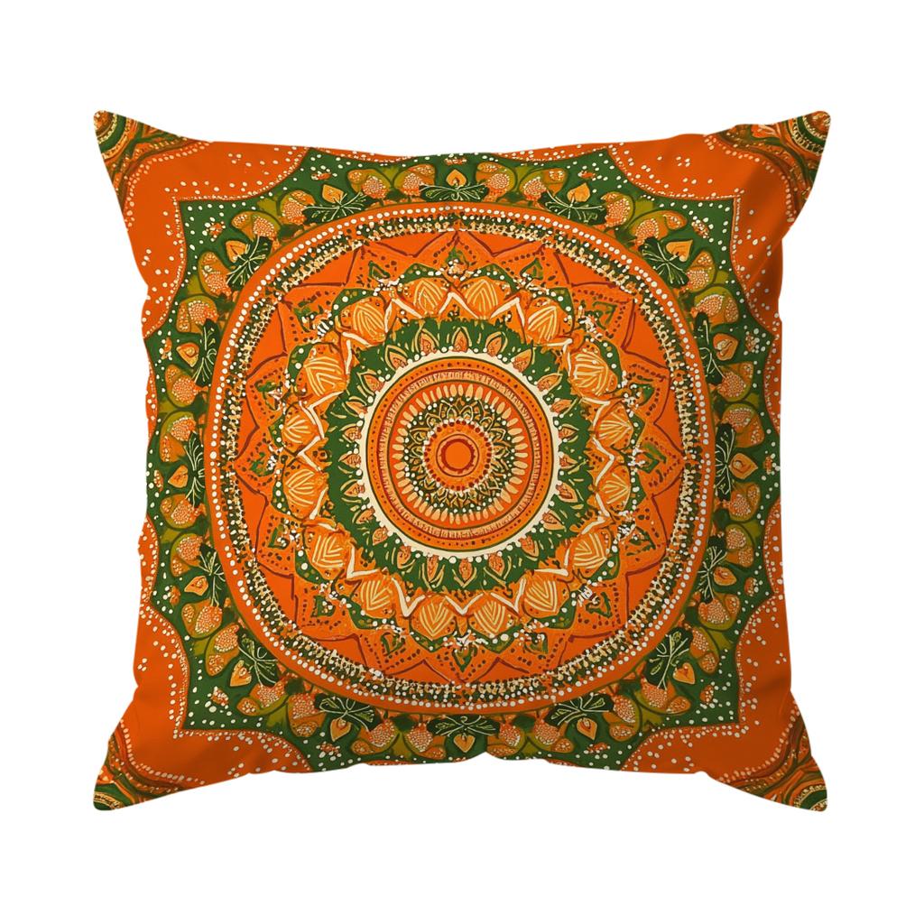 1/4pcs Bohemian Geometric Mandala Cushions Pillowcase Polyester Cushion Cover Throw Pillow Pillowcover Home Car Sofa Decor