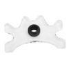 Billiard Cue Bridge Head Acrylic Slip On Adjustable Height Pool Cue Rack Bridge Head for Billiard