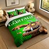Ensemble de literie doux Motif Le Gruffalo, 1 housse de couette plus 2 taies d'oreiller Élégant Chambre à coucher Textile de maison
