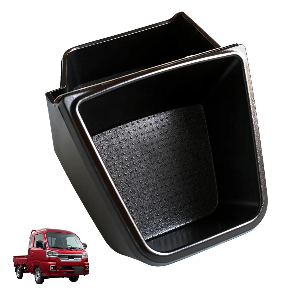 KICARYAJP Hijet Truck Hijet Jumbo S500 Series Late Model S500P S510P December Passenger Side Cup Holder Drink Holder Storage Black Small Item Holder