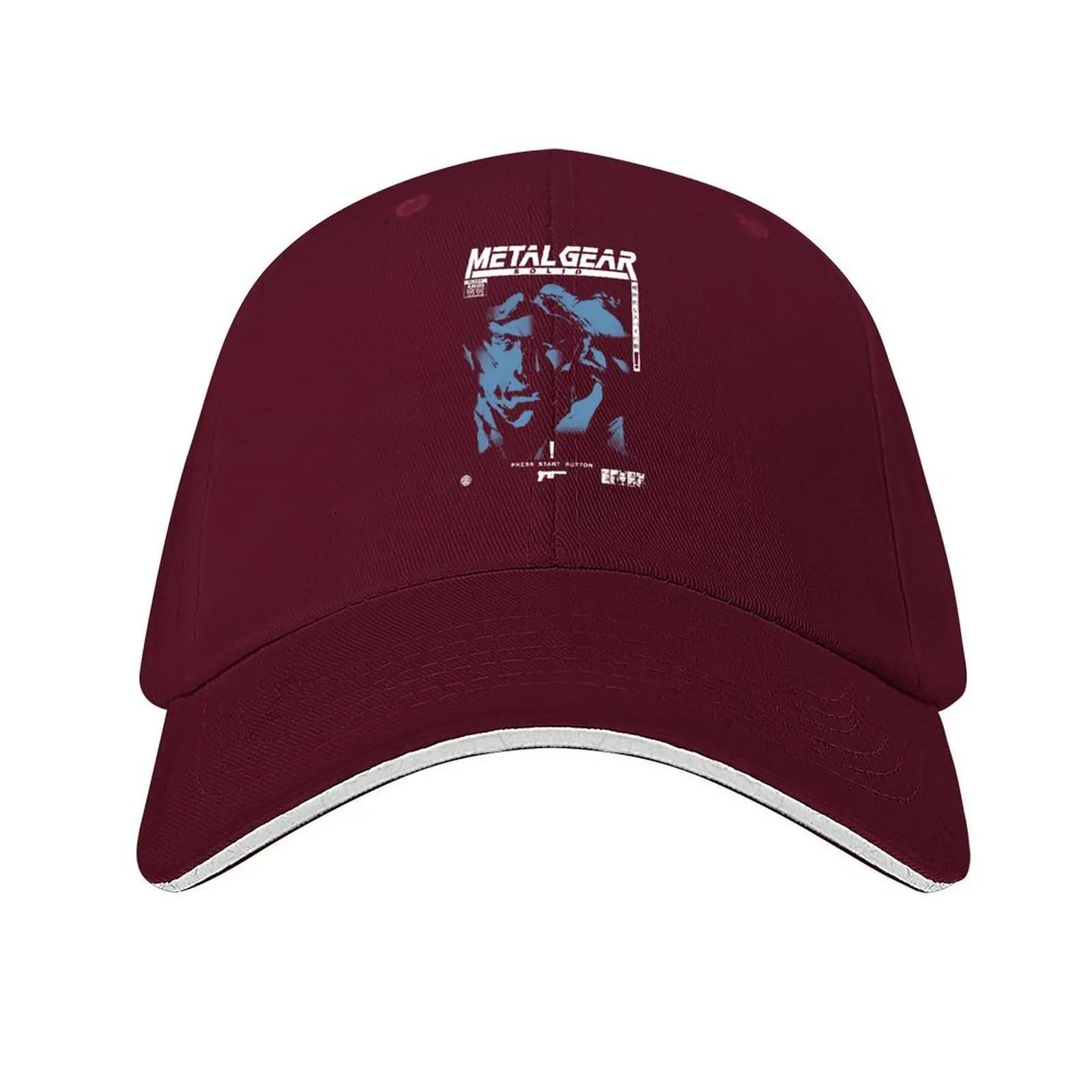 

MGS1 Snake Baseball Cap Sunscreen Cosplay Ball Cap western Hat Women Mens