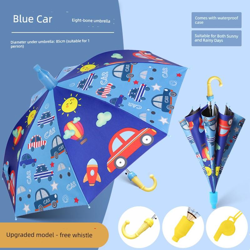 Children's Umbrella Cartoon Design, Dual-Use for Sun and Rain, Suitable for Boys and Girls in Kindergarten and Elementary School, Special for Kids to