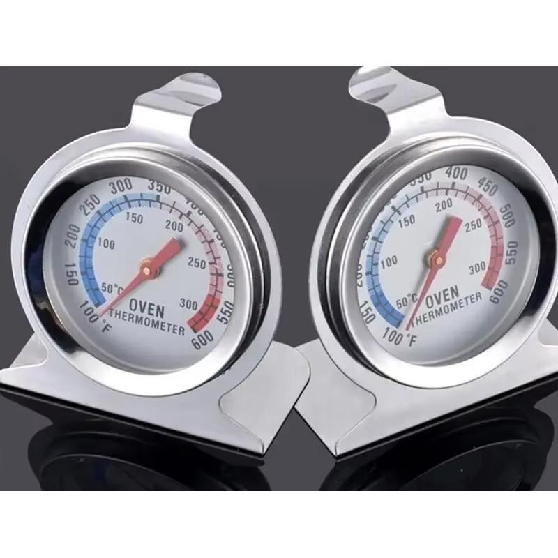 1Pcs Food Temperature Stand Up Dial Oven Thermometer Stainless Steel Gauge Gage Large Diameter Measuring Appliance Kitchen Tools