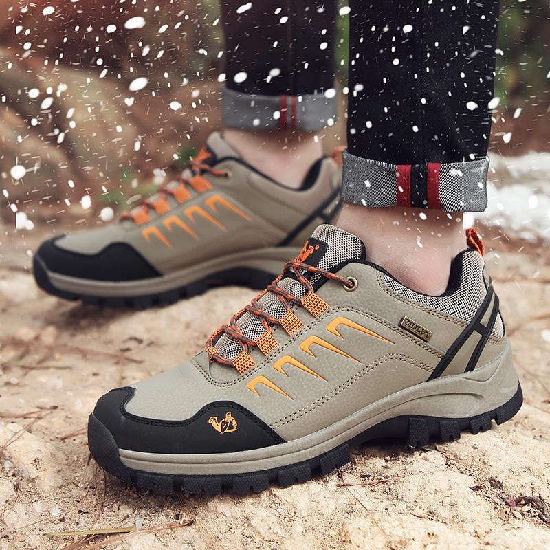 36-47 Winter Paar Plus Samt Warme Outdoor Spezialagent Wanderschuhe Wanderschuhe Sportschuhe Baumwollschuhe Schneestiefel