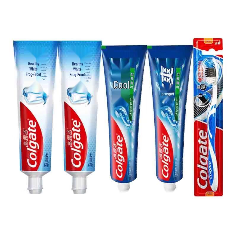 Colgate Mint Toothpaste & Toothbrush Oral Care Pack
