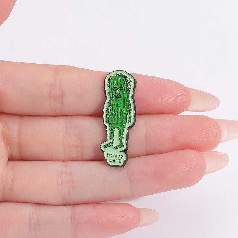 Berühmter Komödienschauspieler Emaille-Anstecknadeln Custom Cartoon Lustige Broschen Reversabzeichen Schmuck Geschenk für Fans Freunde