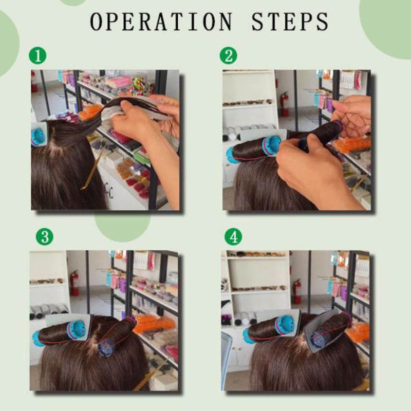 20Pcs Salon Hair Thermal Insulation Pad Salon Heat Insulation Pad for Digital Perm Foam S/M/L Sizes Thermal Protection Cushion