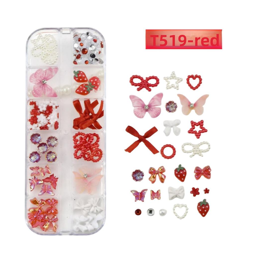 Creative Butterfly Eye Makeup Sequins Nail Art Stage Performance False Eyelashes Symphony Stickers